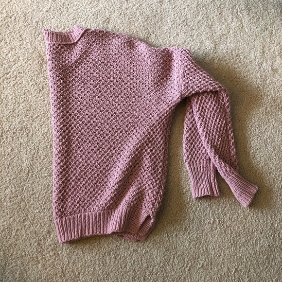 Madewell Textured Sweater in Pink size small - Picture 4 of 4